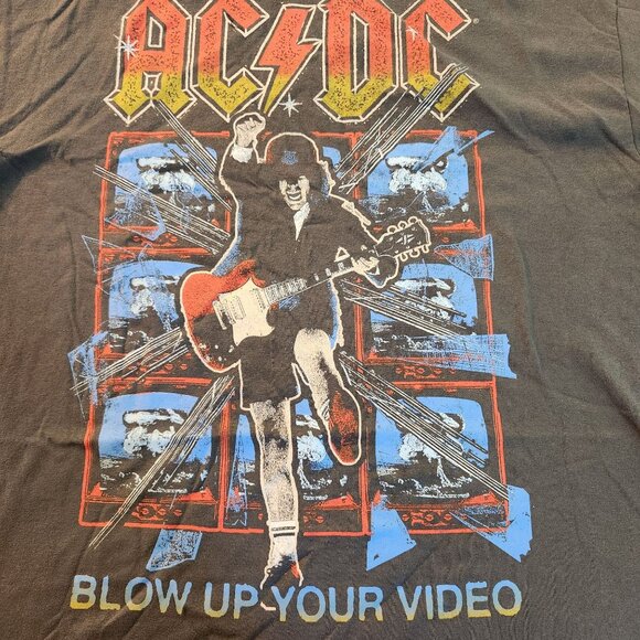 AC/DC Blow Up Your Video Graphic T-Shirt XL - Picture 4 of 5